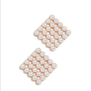 Stella + Ruby Square Stud Earrings